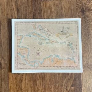 🆕 Caribbean Souvenir Map